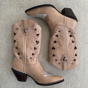 Cutest sparkly leather boots!